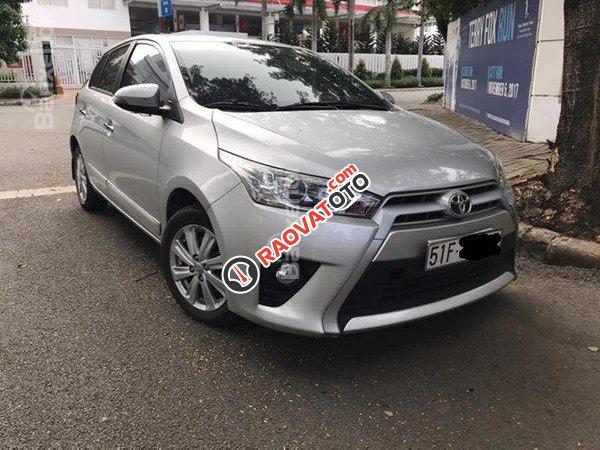 Bán ô tô Toyota Yaris đời 2015, màu bạc, nhập khẩu nguyên chiếc-1