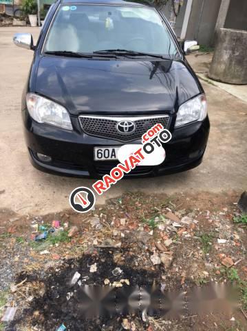 Cần bán gấp Toyota Vios đời 2006, màu đen-0