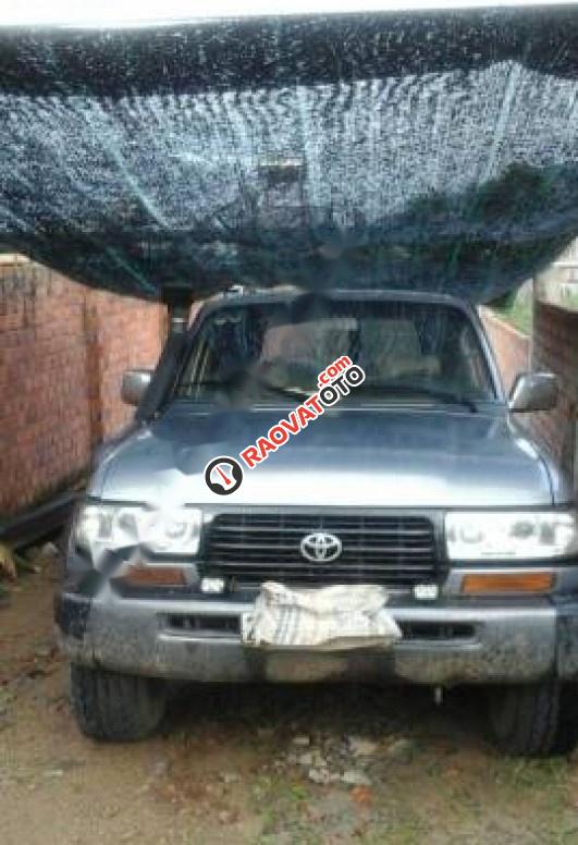 Cần bán xe Toyota Land Cruiser 4.5 MT đời 1995, màu xanh lam, xe nhập-0