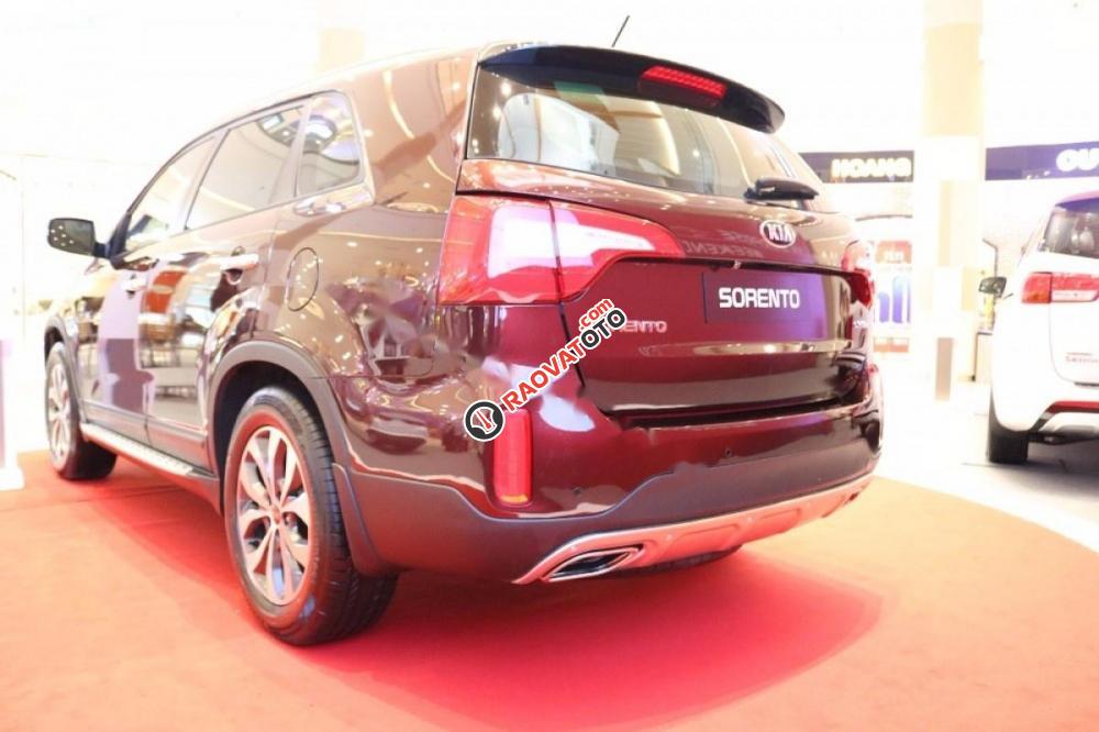 Bán ô tô Kia Sorento DATH năm 2017, màu đỏ, giá chỉ 939 triệu-4