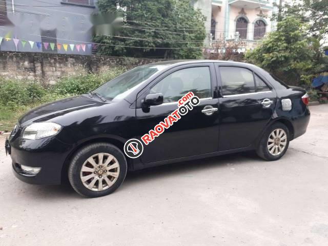 Cần bán lại xe Toyota Vios đời 2006, màu đen-0