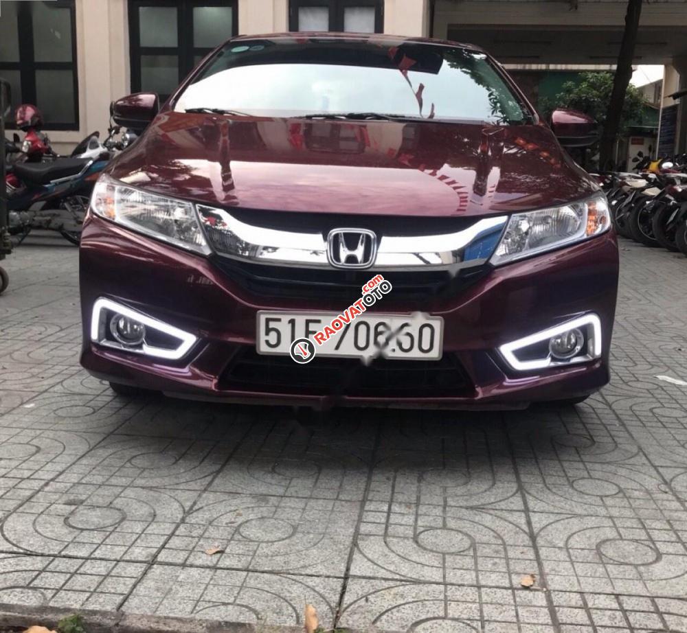 Bán xe Honda City 1.5 AT đời 2016, màu đỏ -1