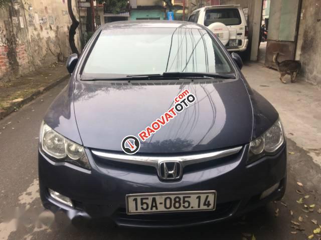 Cần bán gấp Honda Civic đời 2007, màu đen-1