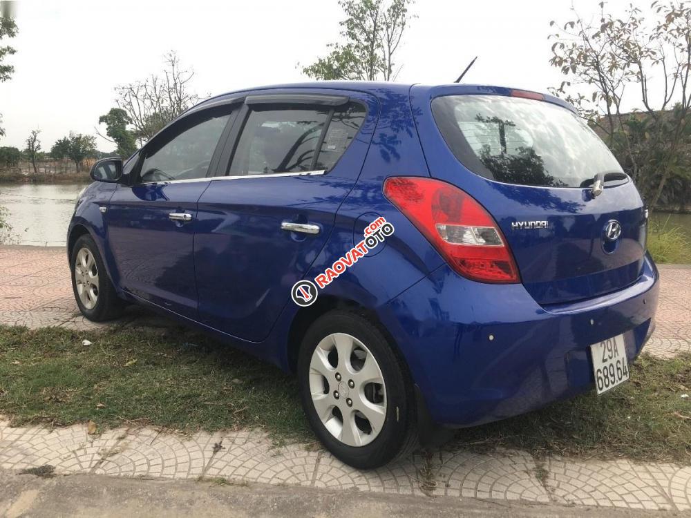 Bán Hyundai i20 1.4 AT đời 2010, màu xanh lam, xe nhập xe gia đình-3