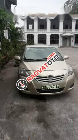 Bán Toyota Vios MT 2009, màu vàng chính chủ-4