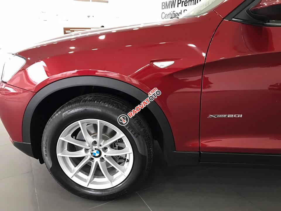 Bán BMW X3 xDrive20i 2017, màu đỏ, nhập khẩu chính hãng, ưu đãi cực khủng-6