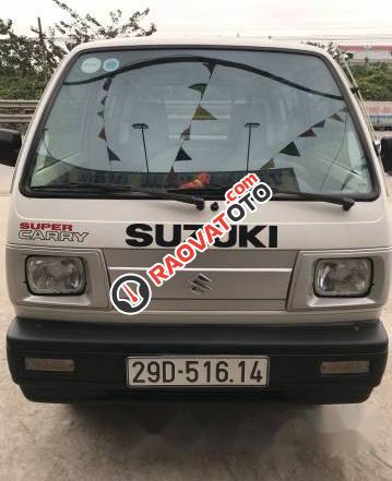 Bán Suzuki Super Carry Van đời 2016, màu trắng chính chủ-0