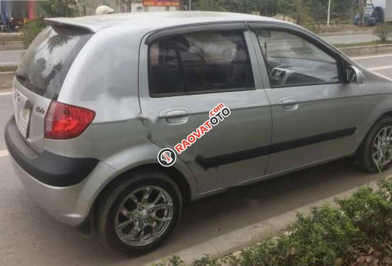 Cần bán lại xe Hyundai Getz 1.1 MT đời 2009, màu bạc, nhập khẩu nguyên chiếc chính chủ-4