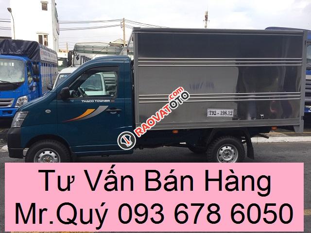 Cần bán xe Thaco TOWNER 990 2017, màu xanh lam-0