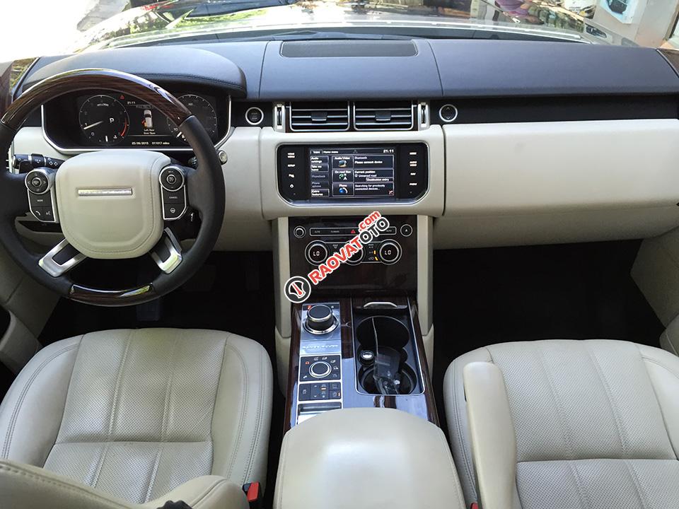 LandRover Range Rover HSE 3.0 nhập Mỹ đời 2016, màu đen, nội thất màu kem-3