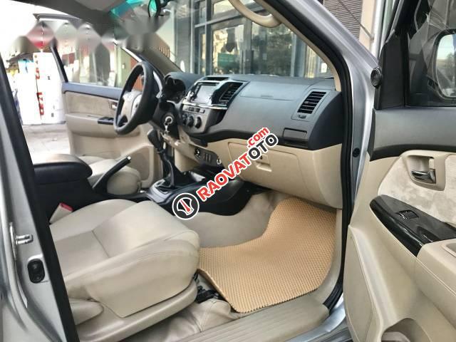 Bán xe Toyota Fortuner năm 2015, màu bạc số sàn, giá tốt-3