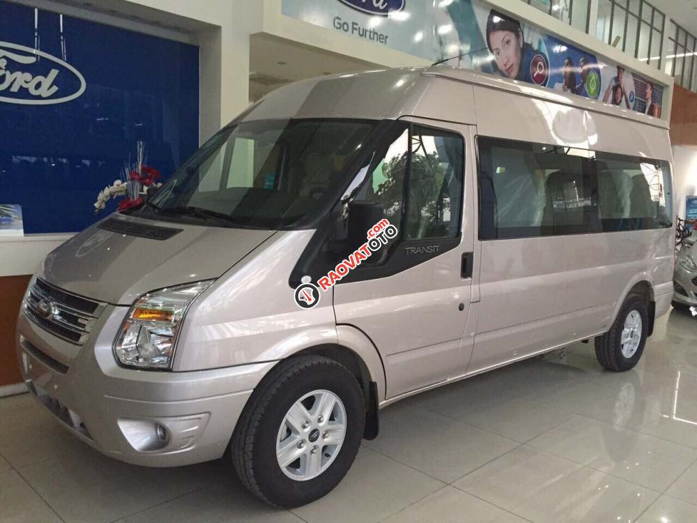 Bán Ford Transit 16 chỗ đời 2018 (xe cao cấp), giá xe chưa giảm, hotline báo giá xe Ford rẻ nhất Bình Định: 093.114.2545-1