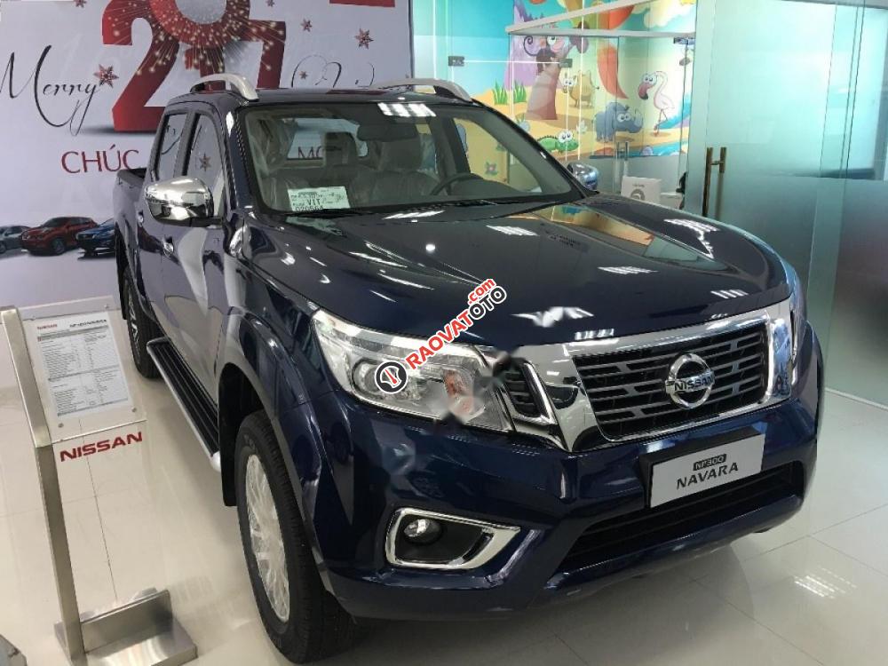 Bán Nissan Navara VL 2.5 AT 4WD đời 2017, màu xanh lam, nhập khẩu giá cạnh tranh-1