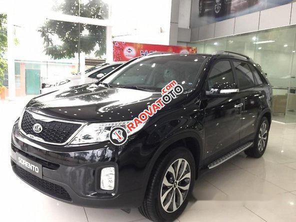 Bán Kia Sorento đời 2017, màu đen, 939tr-0