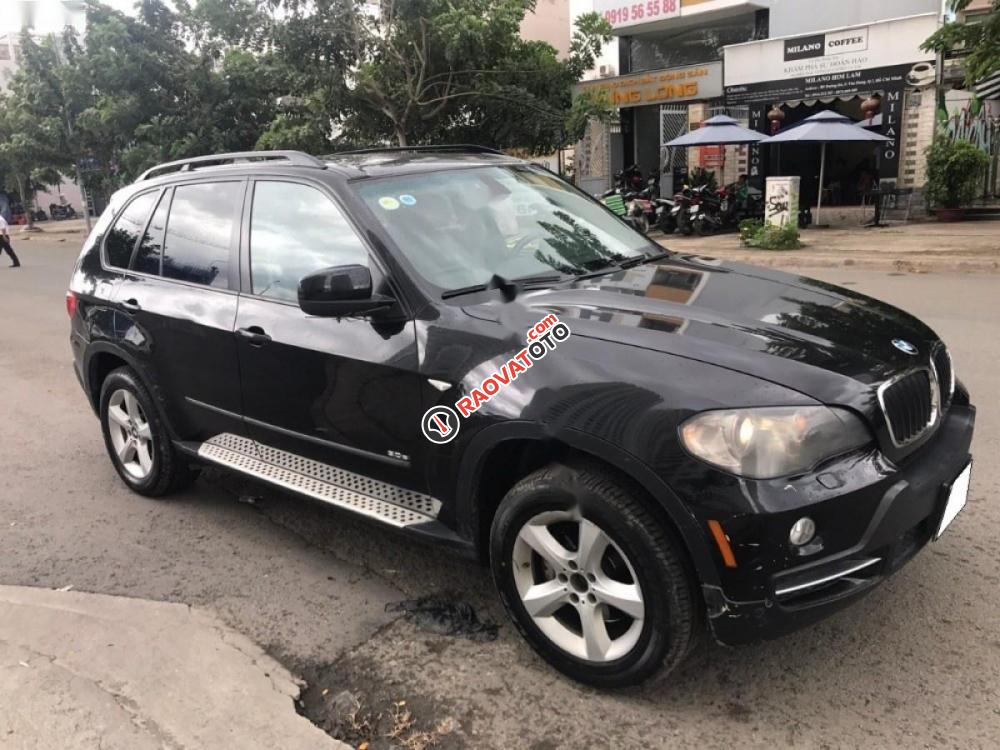 Cần bán gấp BMW X5 3.0 đời 2007, màu đen, xe nhập, giá tốt-2