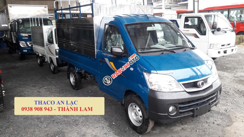 Bán xe Thaco Towner mới tải trọng 990 kg, xe tải nhẹ máy xăng động cơ Suzuki dưới 1 tấn, lưu thông hẻm nhỏ, đường chợ-3