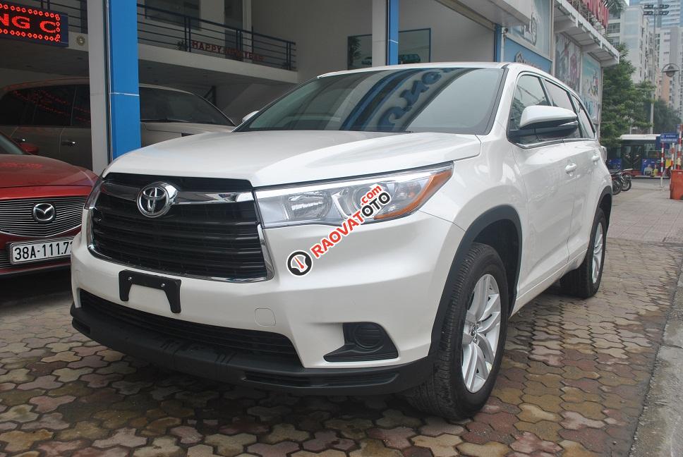 Cần bán Toyota Highlander LE đời 2016, màu trắng, nhập khẩu chính hãng-5