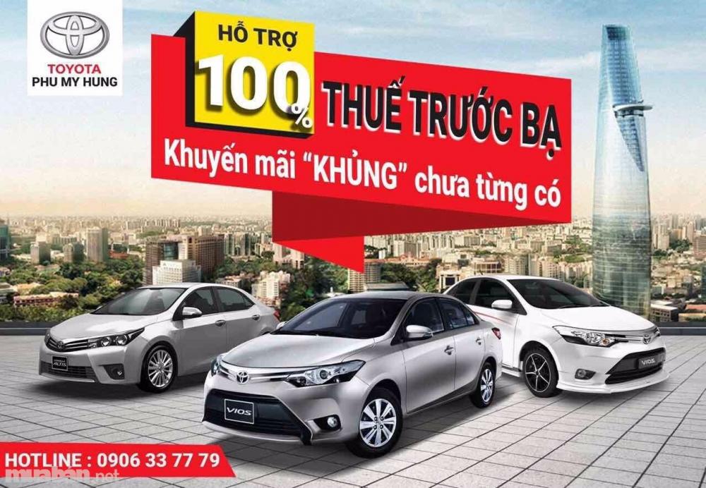 Bán Toyota Vios đời 2017, màu bạc, xe nhập-0