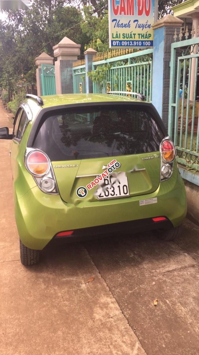 Cần bán Chevrolet Spark đời 2012, màu xanh-3