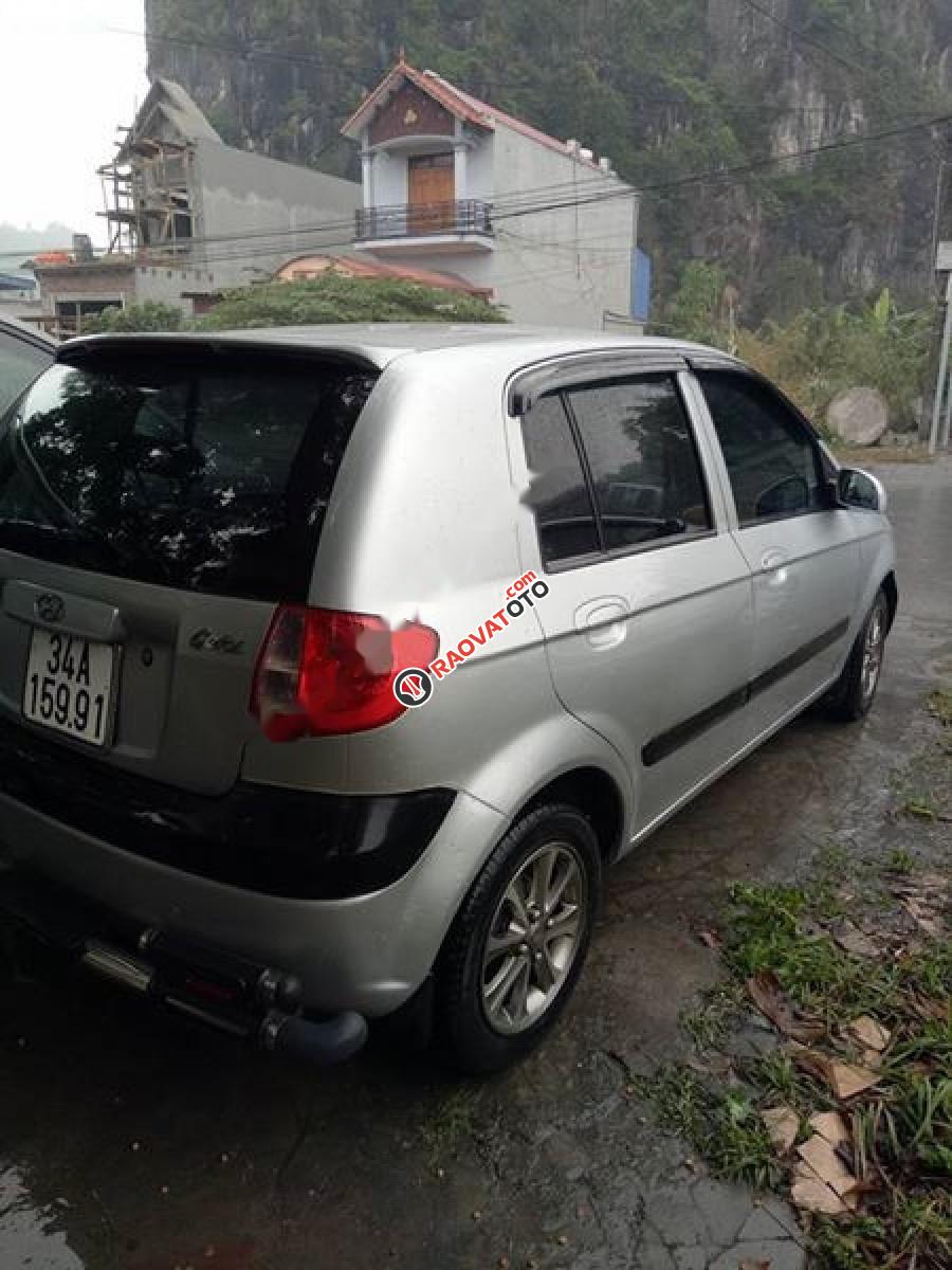 Bán Hyundai Getz 1.1 MT đời 2010, màu bạc, nhập khẩu-3