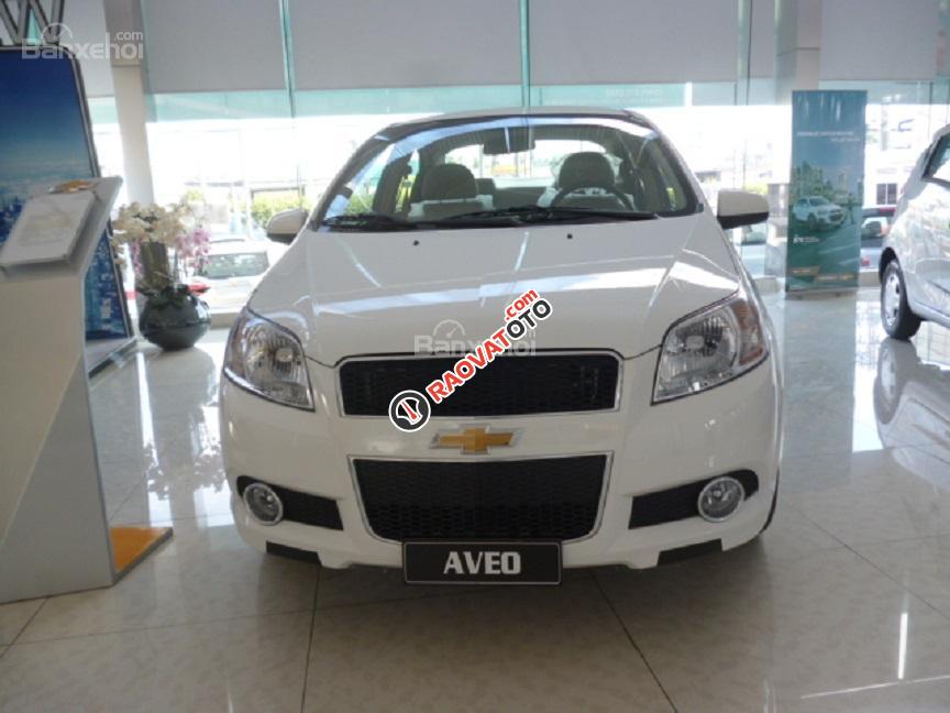 Bán Chevrolet Aveo LTZ 2017, màu trắng, 495 triệu-0