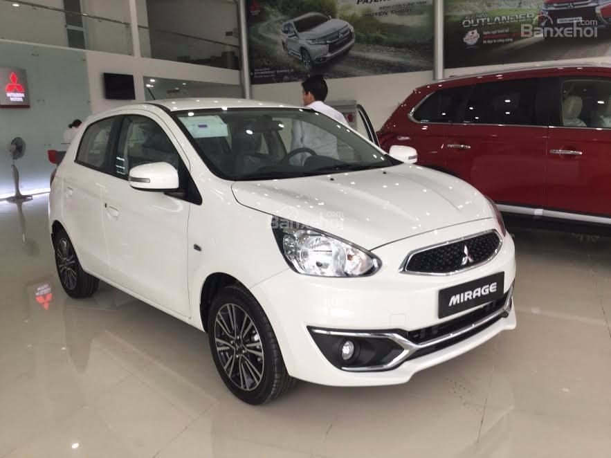 Cần bán Mitsubishi Mirage đời 2017, màu trắng, nhập khẩu-6