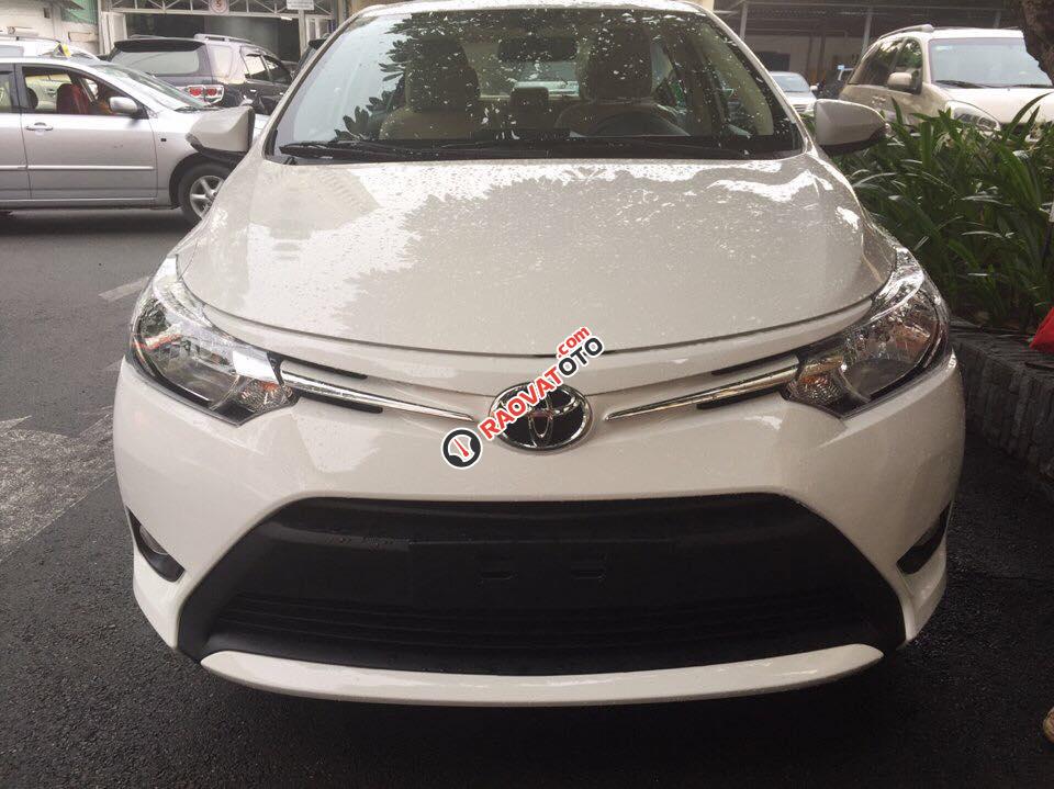 Bán Toyota Vios 1.5E, hộp số vô cấp, xe giao ngay, hỗ trợ vay vốn trước 95%-0