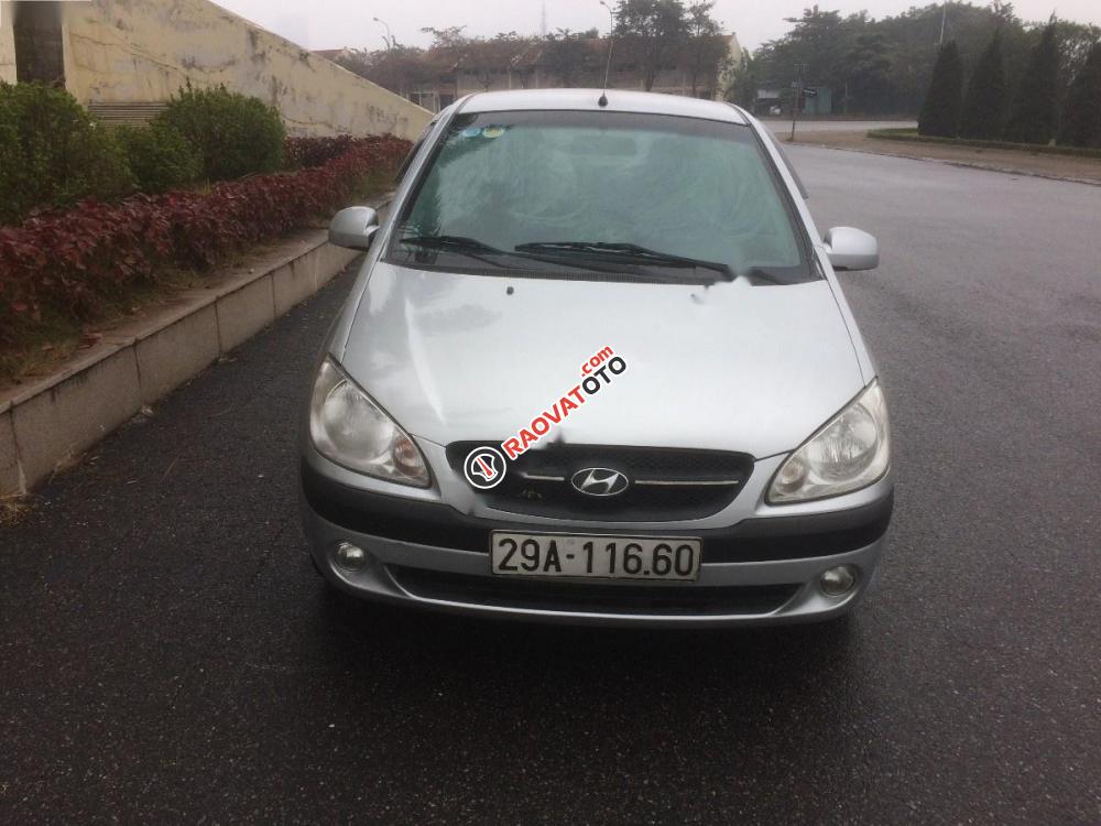 Bán ô tô Hyundai Getz 1.1 MT đời 2010, màu bạc, nhập khẩu chính chủ, 215tr-3