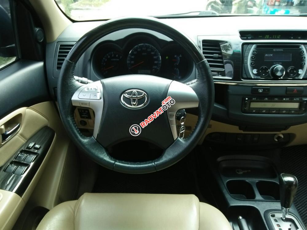 Xe Toyota Fortuner V sản xuất 2015, màu đen-8