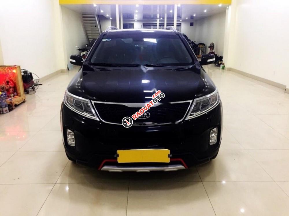 Cần bán xe Kia Sorento đời 2016, màu đen như mới, giá tốt-1