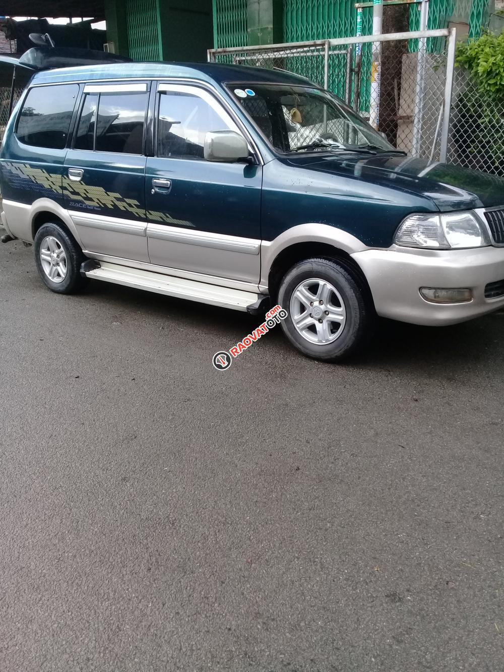 Cần bán Toyota Zace GL đời 2003, màu xanh, xe không cấn đụng nguyên zin-1