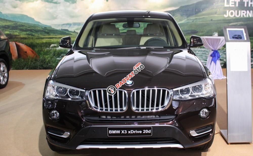 Bán xe BMW X3 20i năm 2017, màu đen, nhập khẩu chính hãng tại Đà Nẵng-8