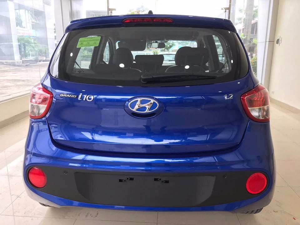 Bán xe Hyundai Grand i10 đời 2017, màu xanh lam, xe nhập, giá cạnh tranh-3