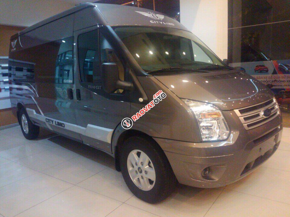 Cần bán Ford Transit 2018, màu nâu, giá thương lượng- Ưu đãi combo PK 50tr-0