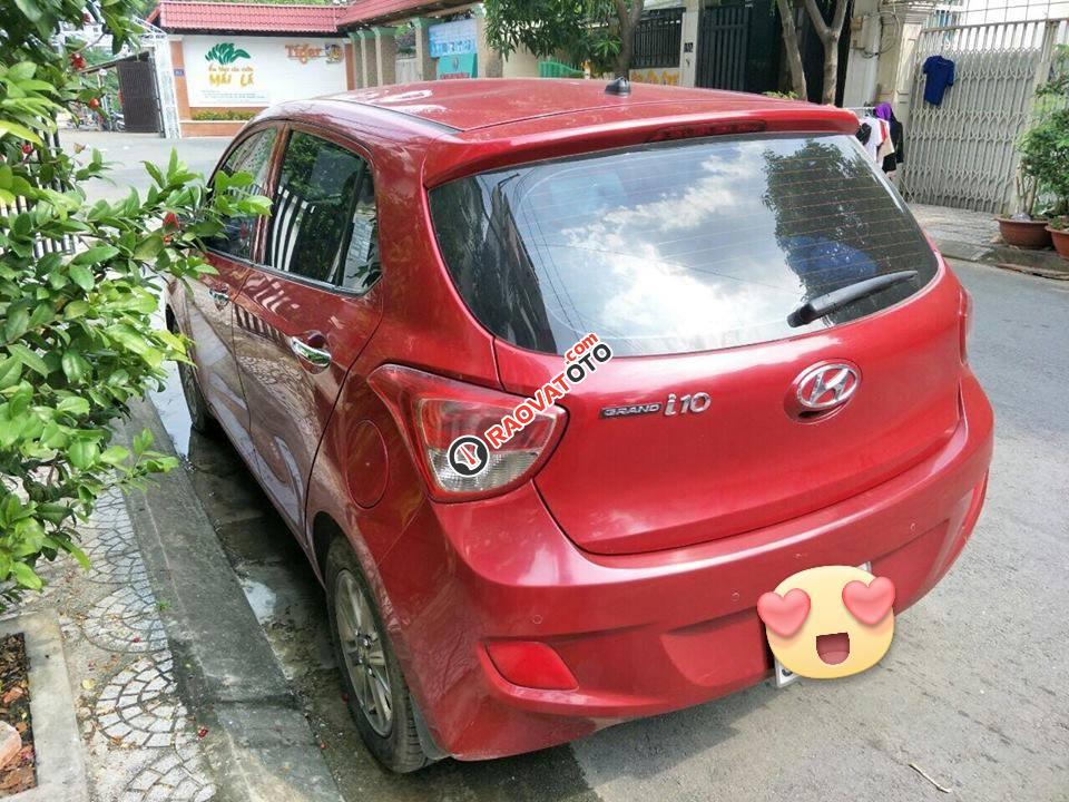 Cần bán Hyundai i10 1.0 MT đời 2016, màu đỏ, nhập khẩu nguyên chiếc, giá cạnh tranh-0
