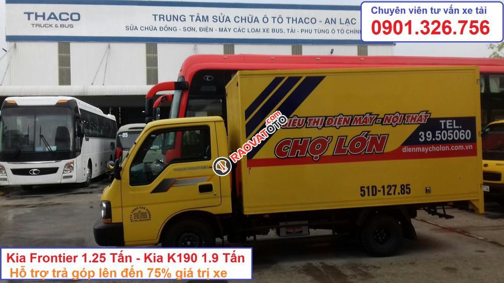 Giá xe tải Thaco Kia Frontier 125 tải trọng 1 tấn 25 - trả góp với lãi suất ưu đãi-5