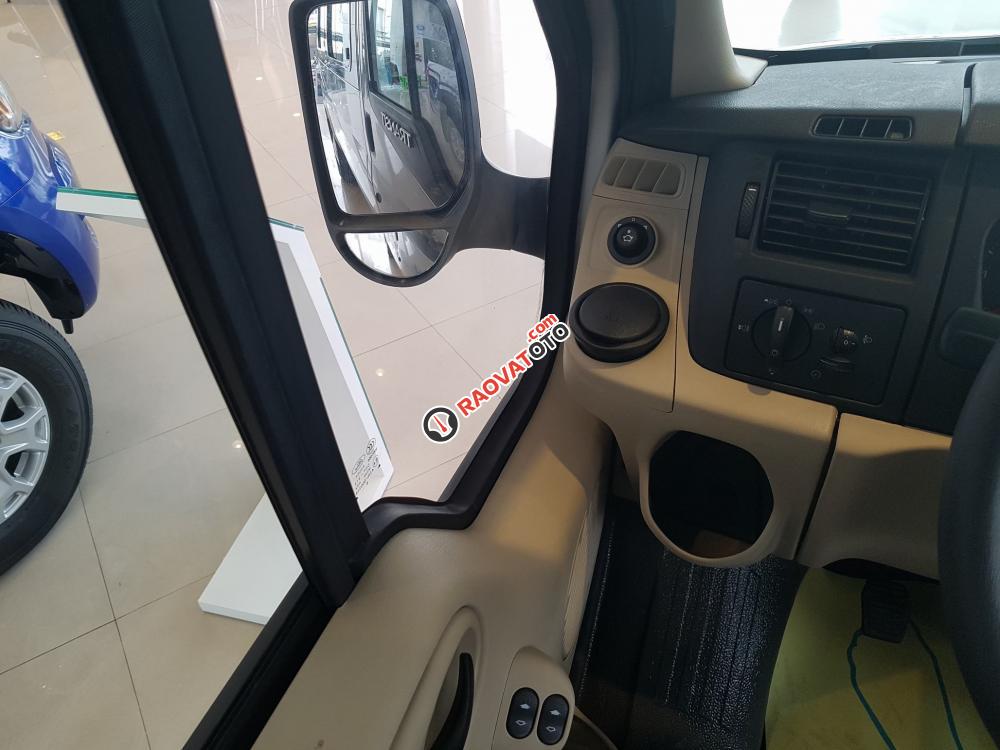 Bán Ford Transit 2.4L Luxury đời 2017, màu ghi-8