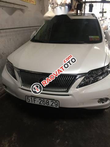 Bán Lexus RX 450h đời 2010, màu trắng-1