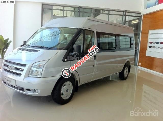 Bán Ford Transit xe khách 16 chỗ 2017 - Tặng mâm đúc, bọc trần lót sàn, bảo hiểm, LS cố định 0,6%/tháng-0