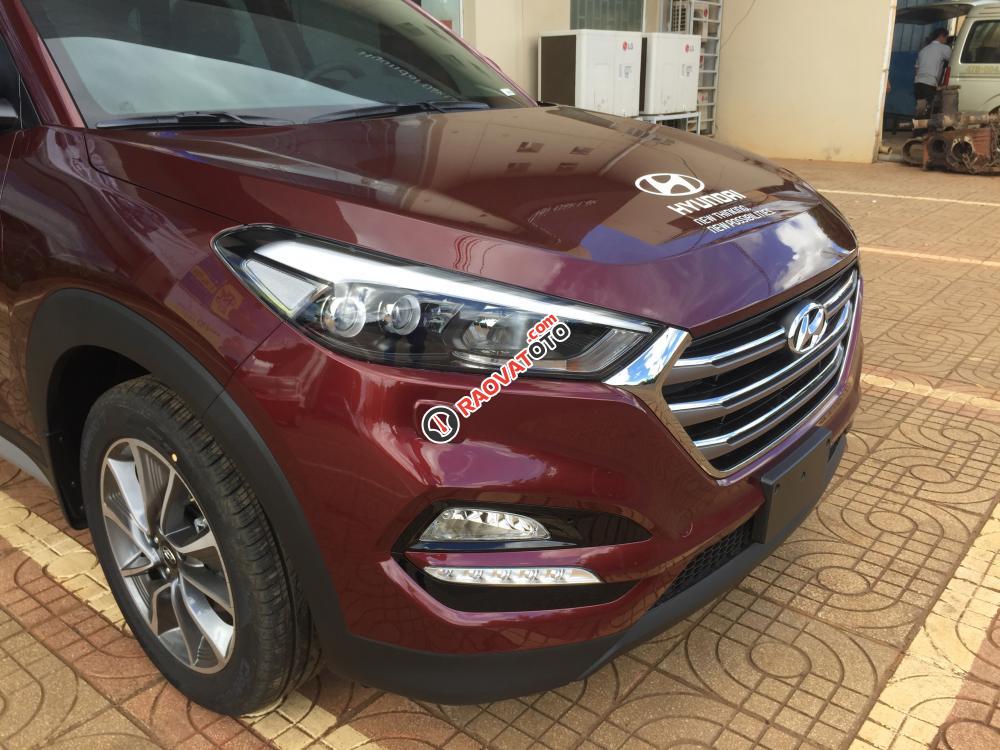 Bán Hyundai Tucson 2.0AT máy xăng, bản đặc biệt 2018, màu đỏ, giá tốt nhất năm, trả góp 85% xe, ĐT: 0941.46.22.77-5