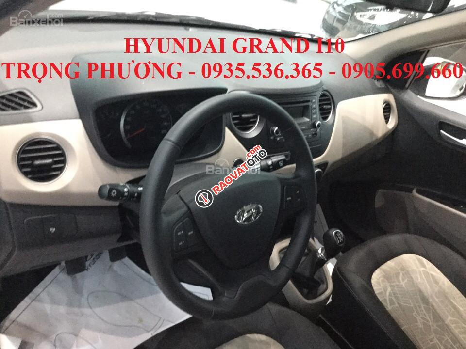 Cần bán Hyundai Grand i10 2018 Đà Nẵng, Grand i10 Đà Nẵng - LH: 0935.536.365 –Trọng Phương - Hỗ trợ Grab-4