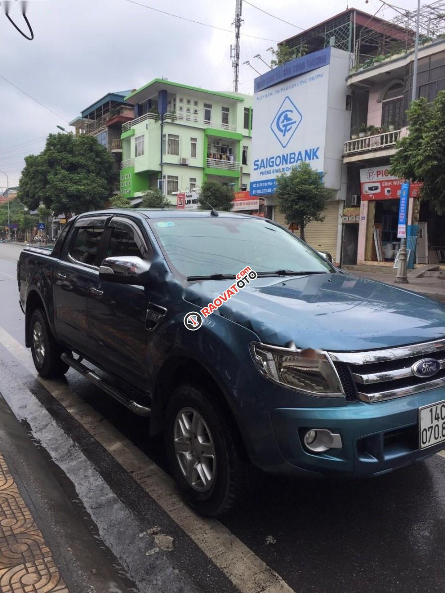 Bán xe Ford Ranger XLT đời 2013, màu xanh lam, nhập khẩu chính chủ, giá chỉ 500 triệu-2