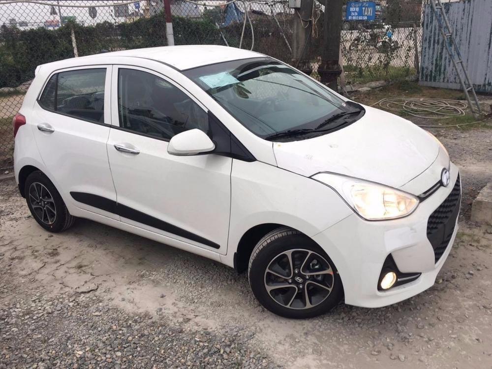 Bán Hyundai Grand i10 đời 2017, màu đỏ, nhập khẩu  -4