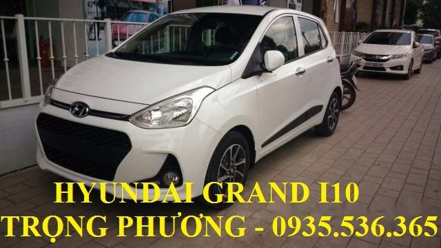 Bán xe Hyundai Grand i10 đời 2017, màu trắng, nhập khẩu -9