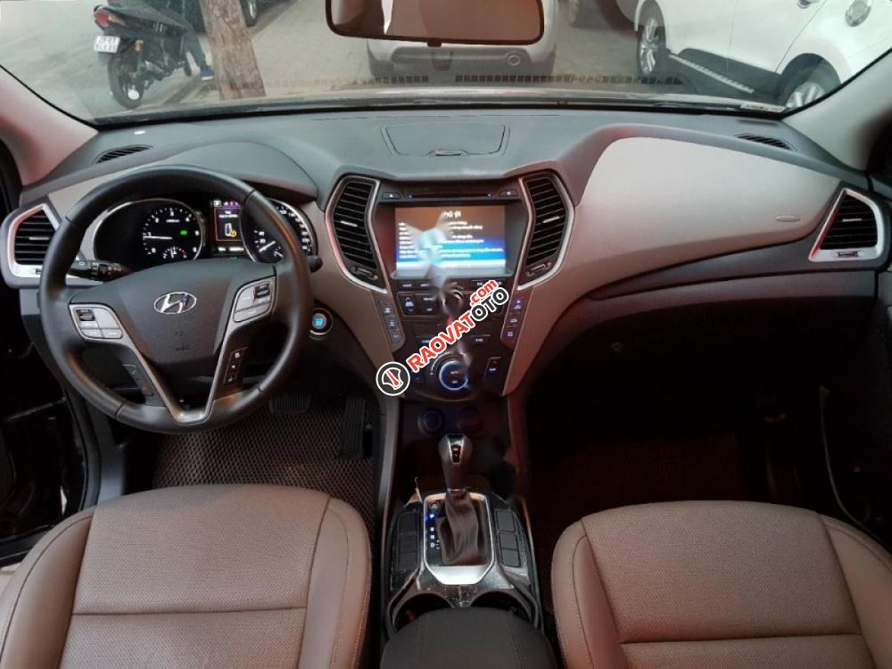 Bán Hyundai Santa Fe 2.2L đời 2016, màu đen giá cạnh tranh-5