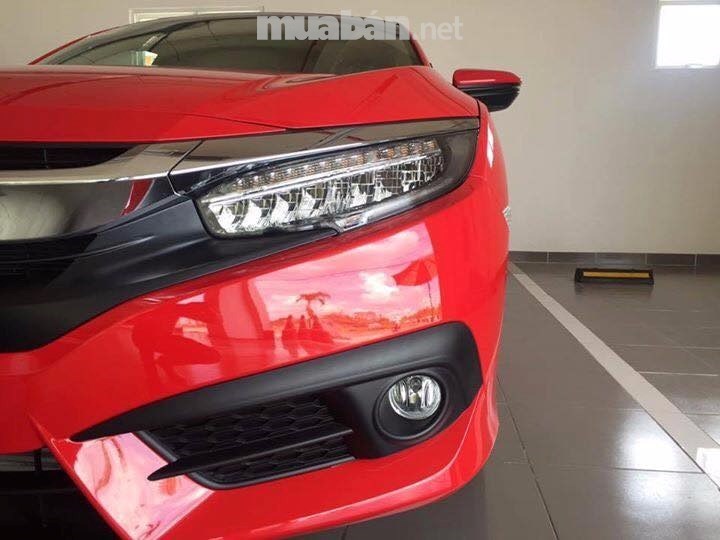 Cần bán xe Honda Civic năm 2017, màu đỏ, nhập khẩu Thái, giá chỉ 898 triệu-0