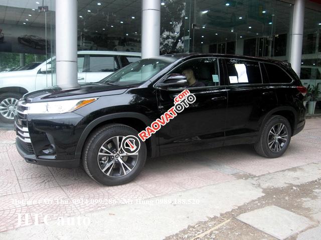 Bán Toyota Highlander LE 2.7L FWD sản xuất 2016, màu đen, xe nhập-2