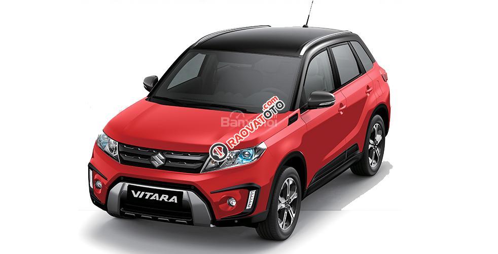 Hot Suzuki Vitara đời 2018, màu đỏ - đen, nhập khẩu nguyên chiếc tặng kèm gói phụ kiện lớn-0