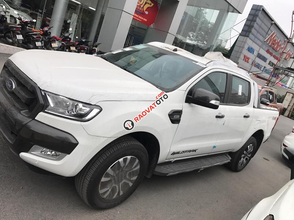 Cần bán xe Ford Ranger Wildtrak 2.2l 2017, màu trắng, nhập khẩu nguyên chiếc giá cạnh tranh-5