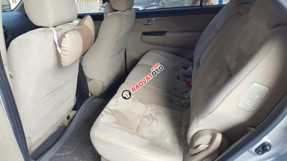 Bán Toyota Fortuner G 2.5MT số sàn, máy dầu, màu bạc, sản xuất 2015, đi 21000km mới 95%-3